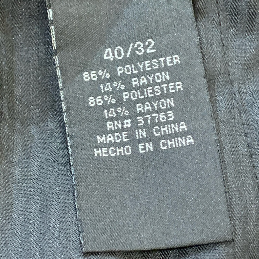 Perry Ellis Portfolio 40/32 Taupe Cuffed Pants - Picture 5 of 6